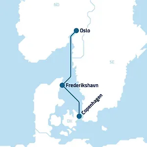 Dfds Ferry - To Oslo * Copenhagen