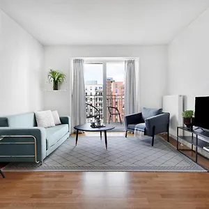 Apartment Modern 1-bedroom With A Balcony In Orestad Copenhagen